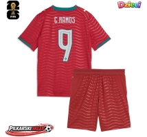 Portugalia Goncalo Ramos #9 Koszulka Podstawowa dzieci MŚ 2026 Krótki Rękaw (+ krótkie spodenki)